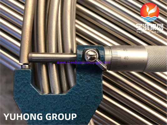 ASTM A269 TP316L ステンレス鋼シームレスコイルチューブ（熱交換器用）