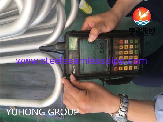 ASTM B444 UNS No6625/Inconel 625のU字型チューブのニッケル合金の熱交換器の管