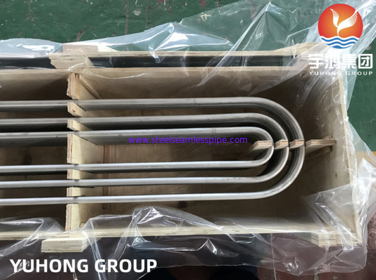 ステンレス鋼ASTM A213 TP304, TP304L 熱交換器のためのシームレスUベンドチューブ