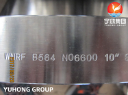 ASTM B564/ASME SB564 WN RF INCONEL 600/N06600 鍛造されたニッケル合金鋼のフラング