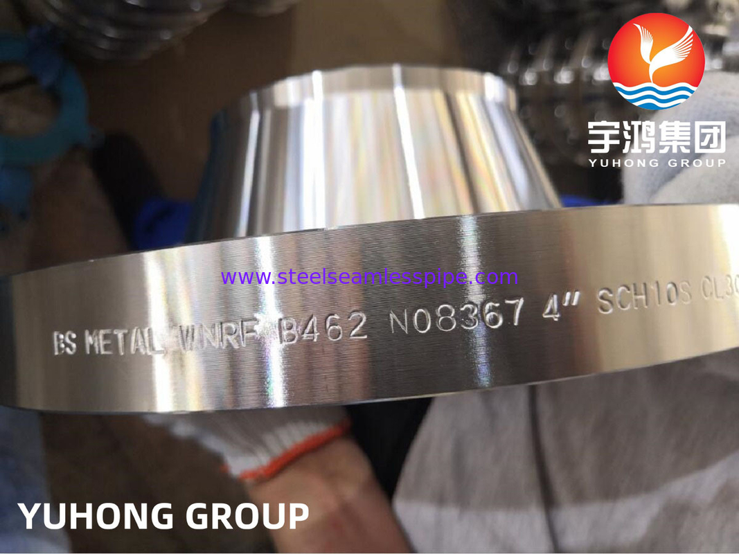ASTM B462 合金Al6XN,UNS N08367 WNRF 石油とガス用ニッケル合金鋼フラング CL3000