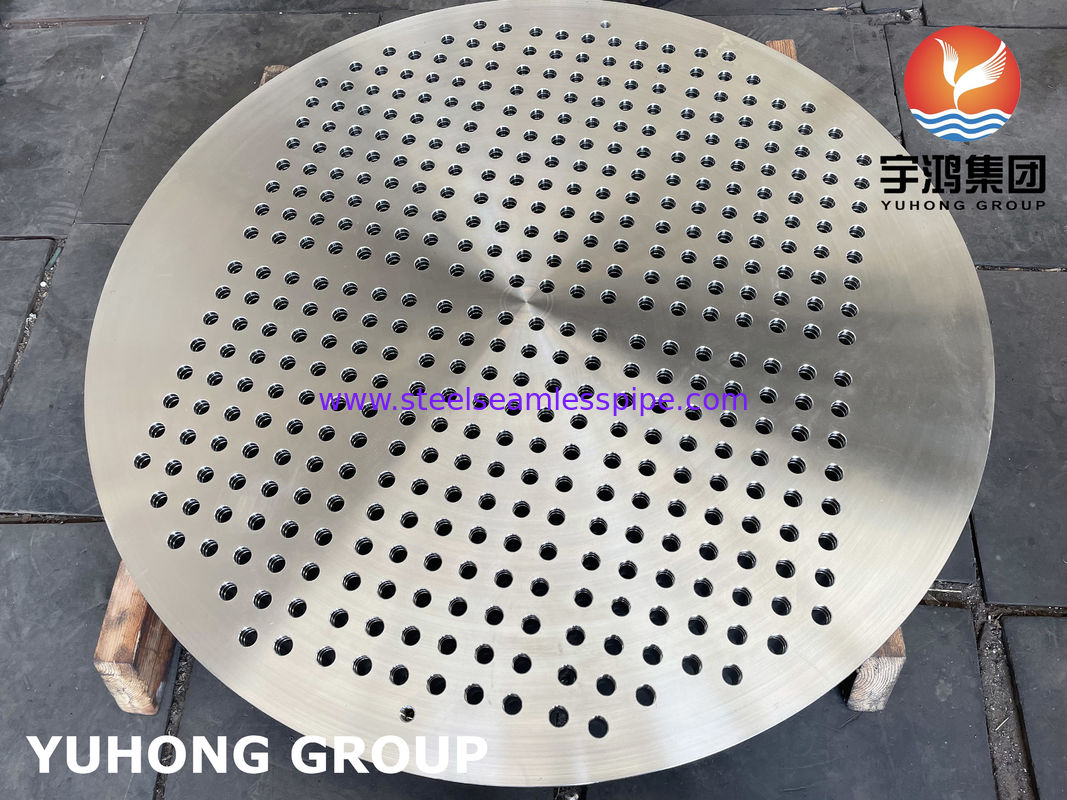 ASTM A182 F316L シェルとチューブ熱交換器用不?? 鋼管シート