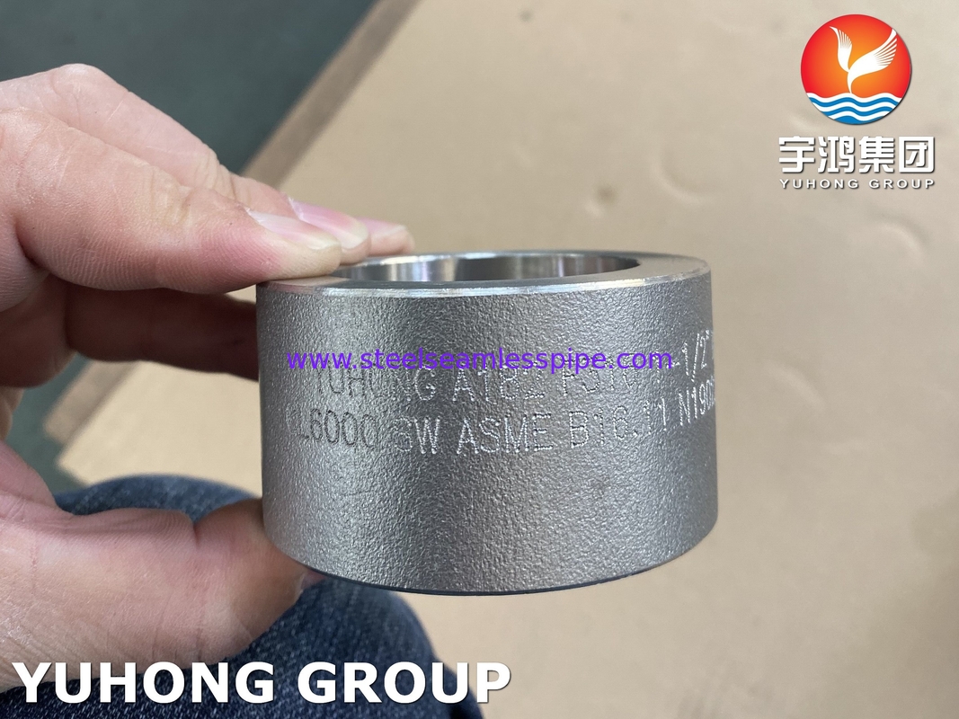 ASTM A182 F316のカップリングは適切なB16.11オイル ガスの冷水システムを造った