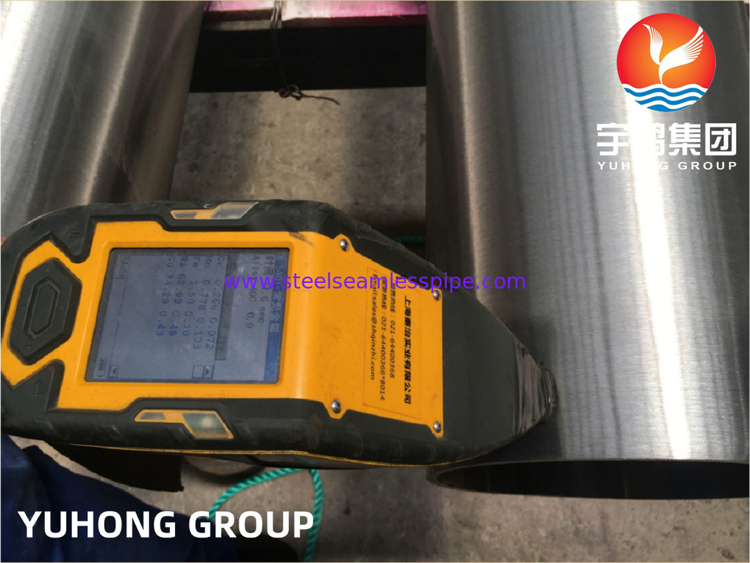 ASTM B165 UNS N04400 化学および産業用用モネル400ニッケル合金管