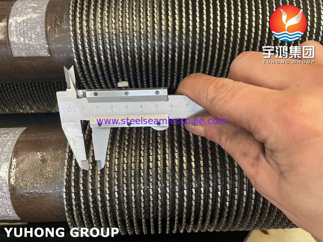 ASTM A335 Gr. P9合金鋼HFW熱交換器のフィンチューブ