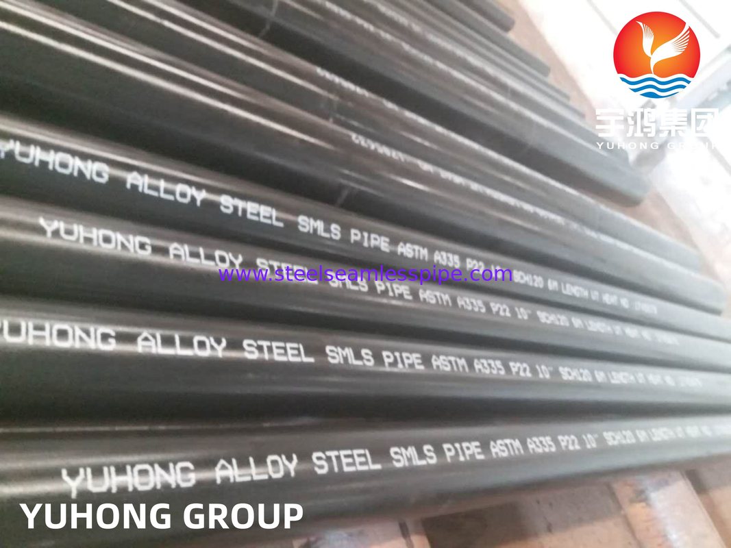 合金鋼シームレスパイプ ASTM A335, ASME SA335 P5 P9 P11 P12 P22 P91 P92 発電所のエネルギー,流体ボイラー,熱力