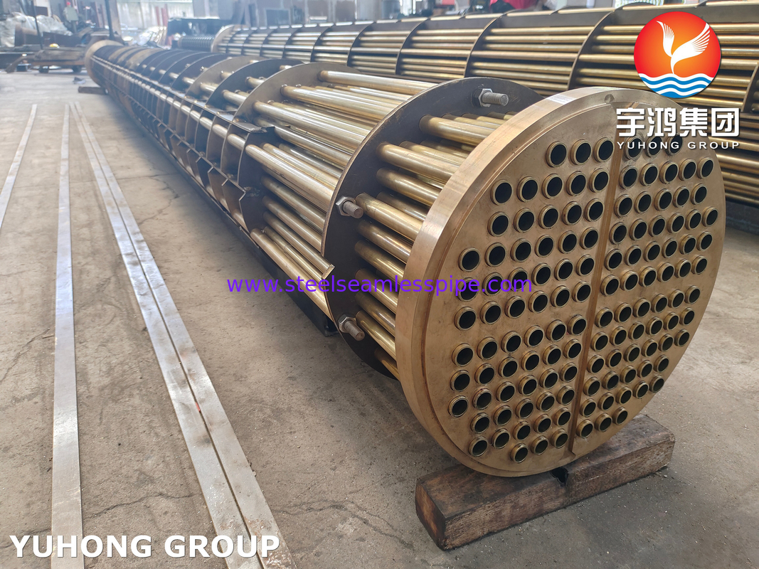 ASTM B111 銅合金 熱交換器と冷却器のための直管束,管状