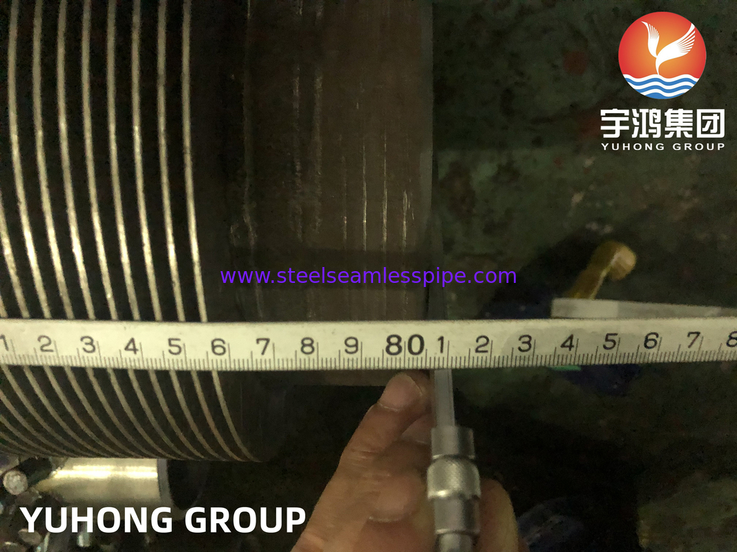 ASTM EN DIN ASTM A106 Gr.B A335 P5 P9 A312 TP304 317L ステッドフィンチューブ