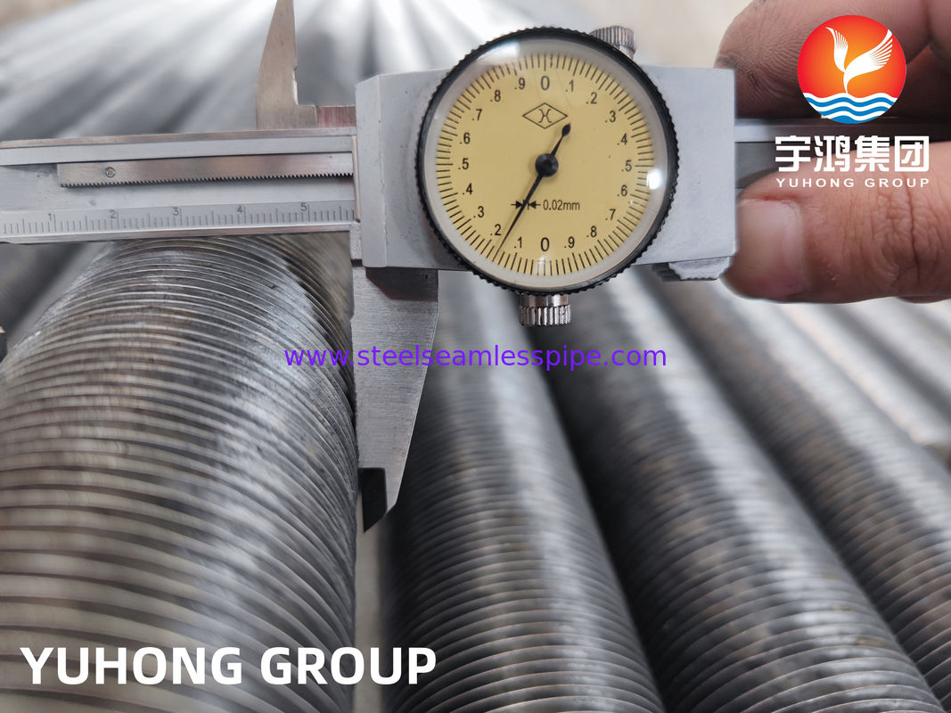 アルミニウムフィン材料と複数のフィンタイプを持つカスタマイズされたフィンチューブ,熱交換器とコンデンサアプリケーション