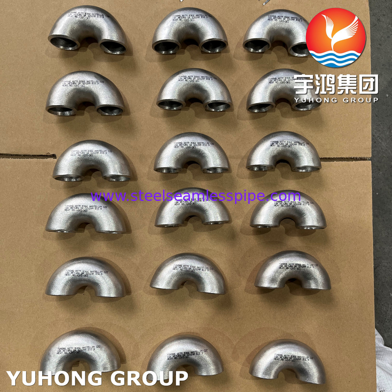 ASTM B366 ハステロイ C22 ニッケル合金鋼 180° SR Return