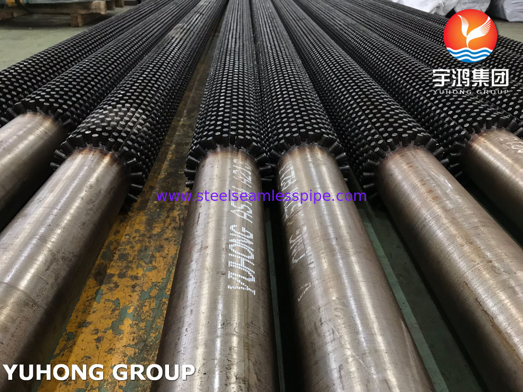 ASTM A213 T9 合金鋼製 ステッド フィンパイプ,発電所用 13Cr スタッド