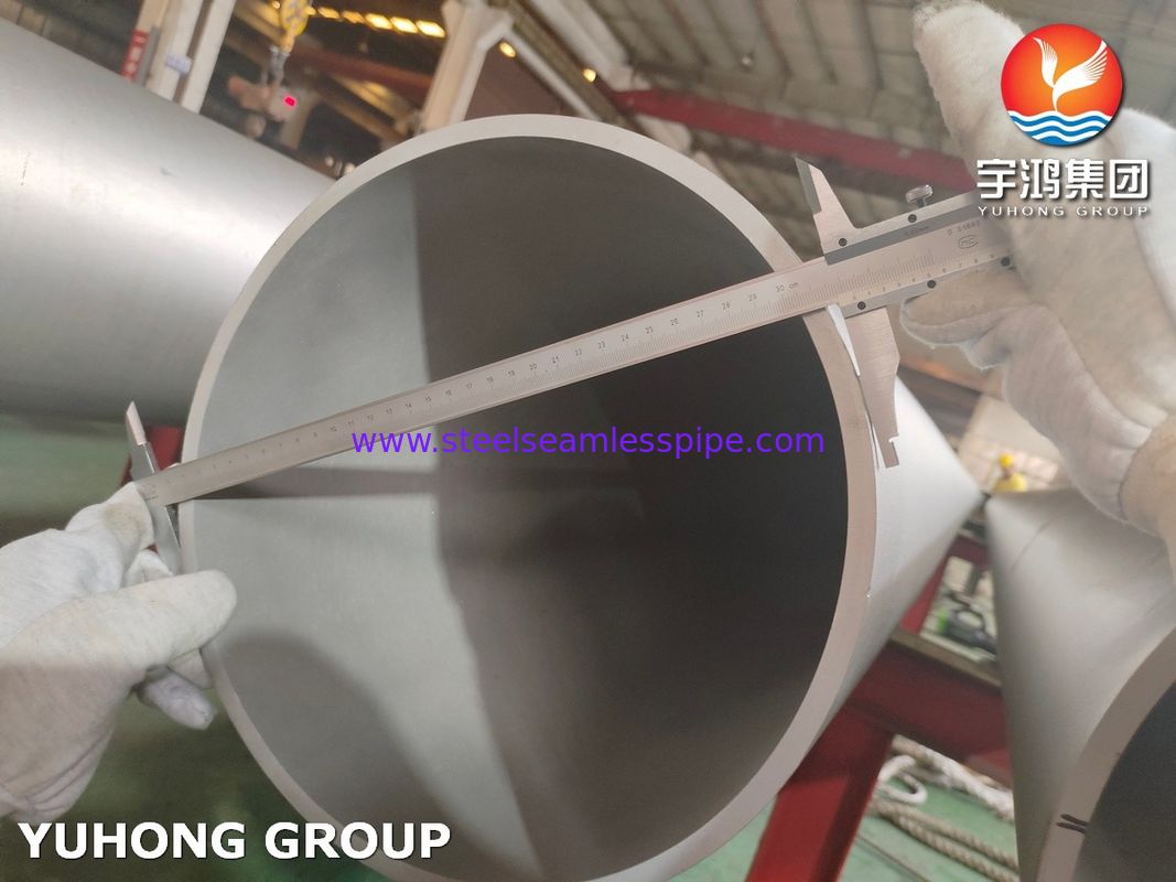 ASTM A312 TP316L ステンレス鋼シームレスパイプ、石油ガス、石油化学精製プラント用途