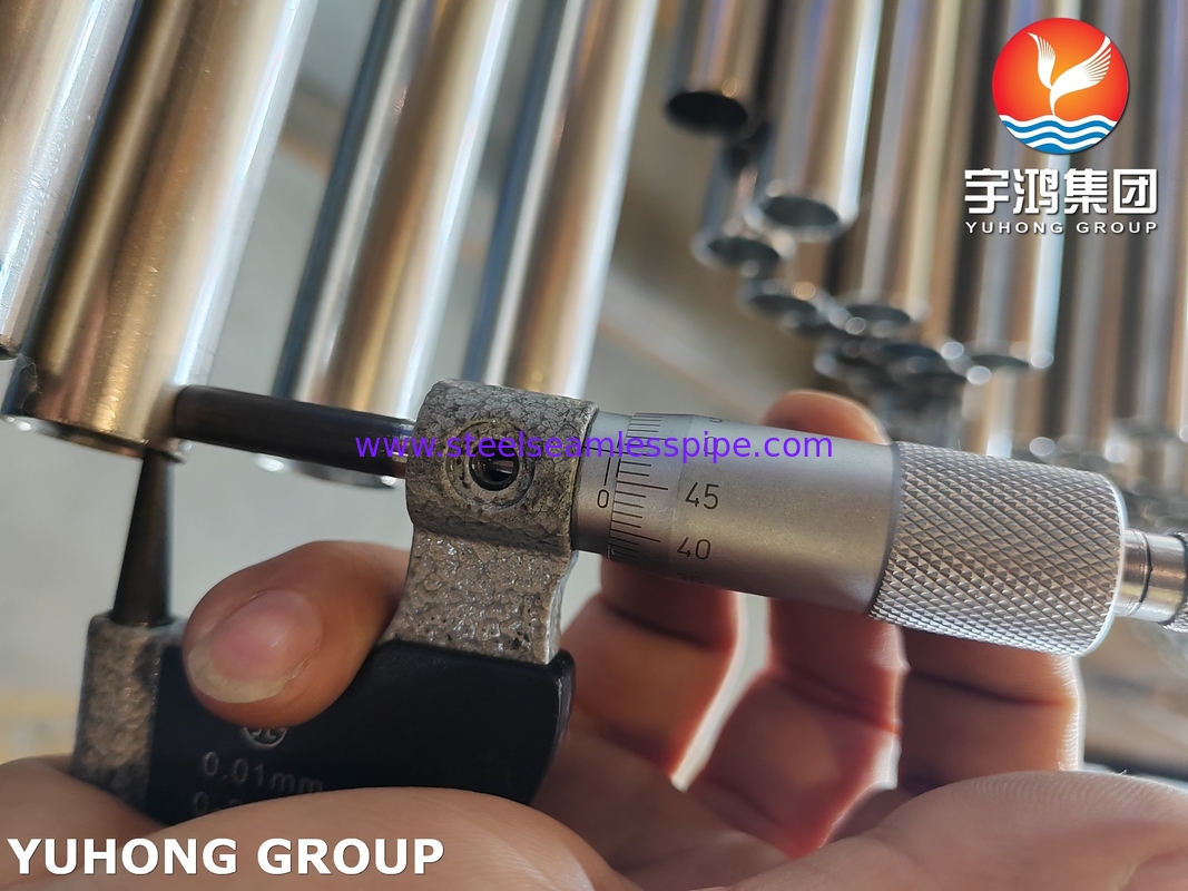 ASTM A269 TP316L ステンレス鋼シームレスチューブ,ボイラー用,熱交換器用