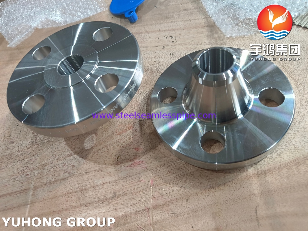 ASTM B564 UNS N04400 / Monel 400 ウェールド ネックフレンズ ASME B16.5 WNRF フレンズ