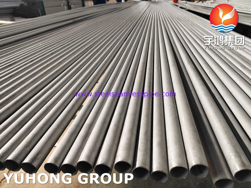 ASTM A789 ASMESA789 スーパーデュプレックス ステールシームレスチューブ材料 S31803, S32205, S32750, S32760, S31254 交換器用