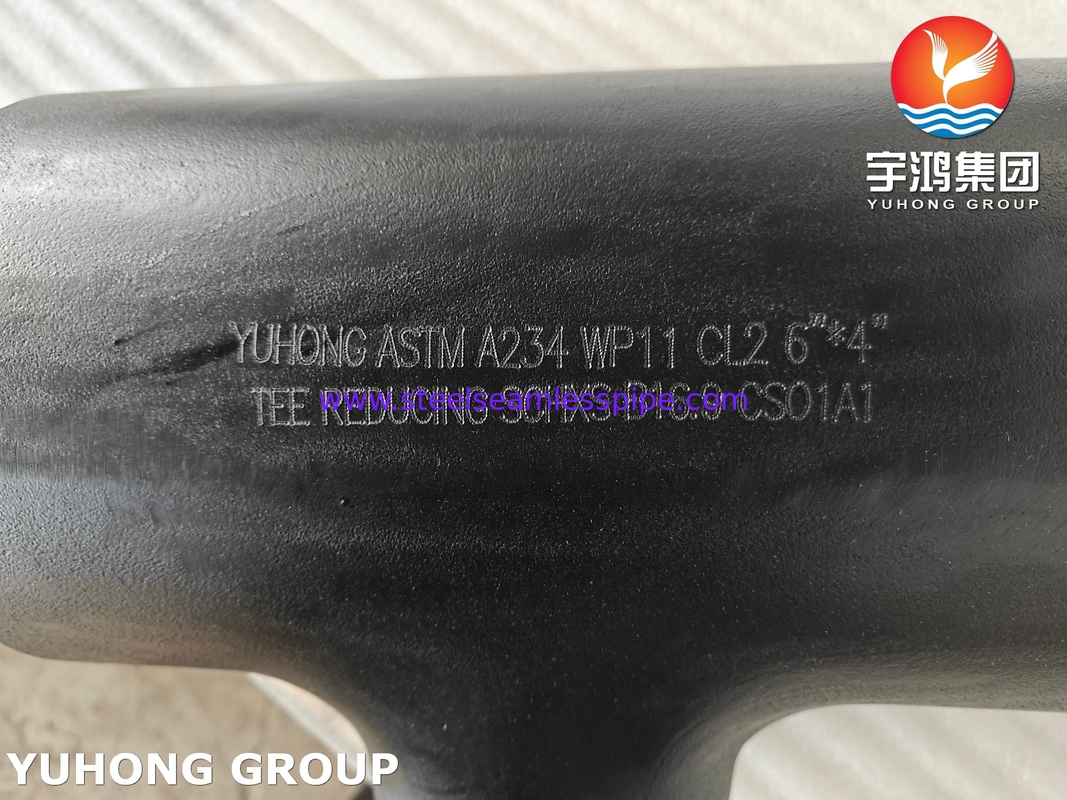 ASTM A234 WP11 CL2 合金鋼減圧型パイプフィッティング ASME B16.9 バットウェルドパイプ