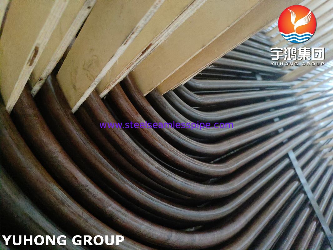 ASME SA179 ASTMA179 U 折りたたみ無縫冷引低炭素鋼熱交換器コンデンサチューブ