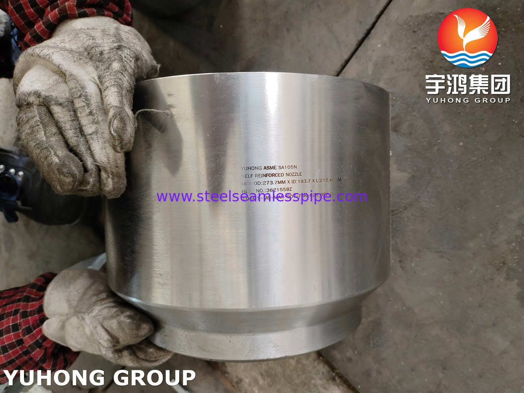 ASME SA105N 自己補強ノズル鋼フランジ 圧力容器用 150～15000圧力定格 および ASTM B16.5 規格