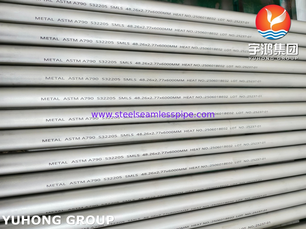 ASTM A790 S32205 Seamless Duplex Stainless Steel Tube High Strength Corrosion Resistant for Offshore Applications