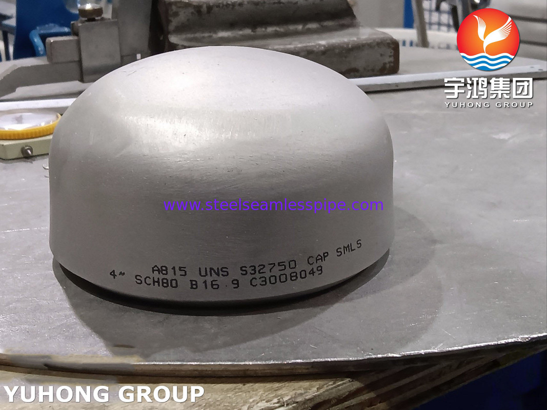 A815 2507 CAP S32750 SUPER DUPLEX BUTT WELD FITNING B16 この装置は,この装置の内側にある部分から作られる.9