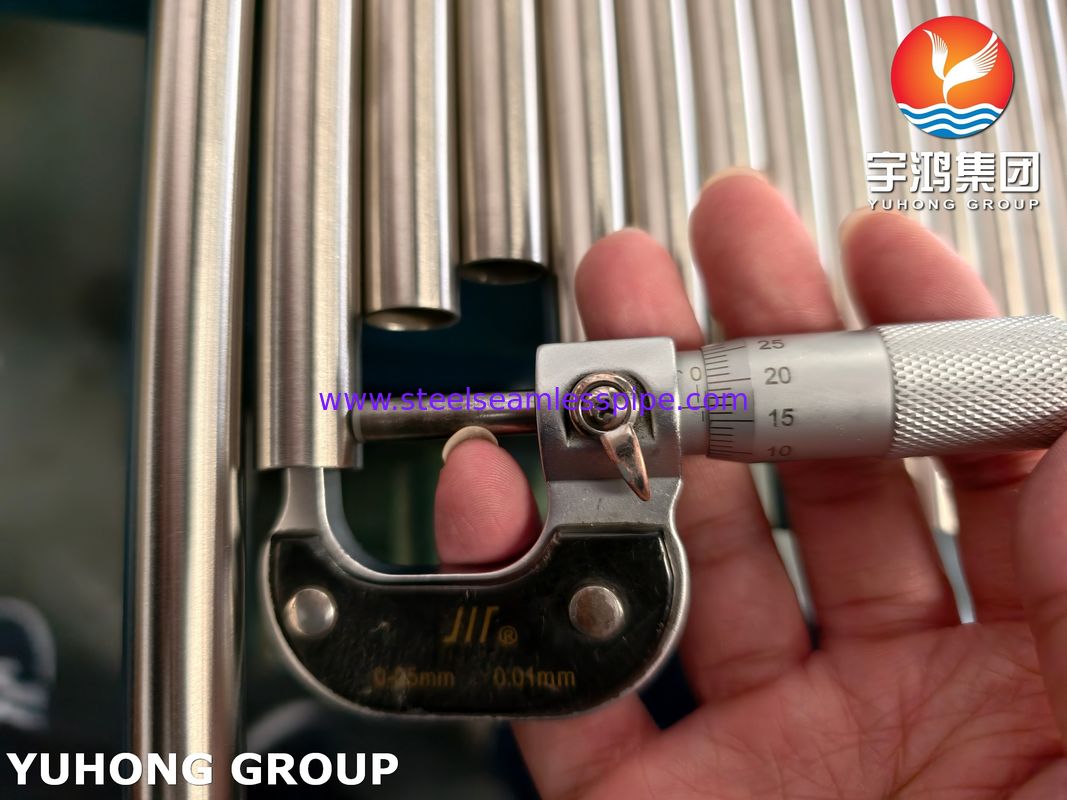 ASME SB163 N08810 ニッケル合金高温高圧用シームレス管