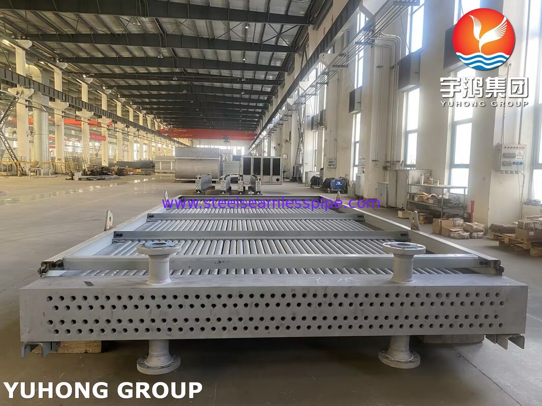 Monel 400 エアクーラーチューブバンドル 挤出アルミフィンとASME SB163シームレスチューブ