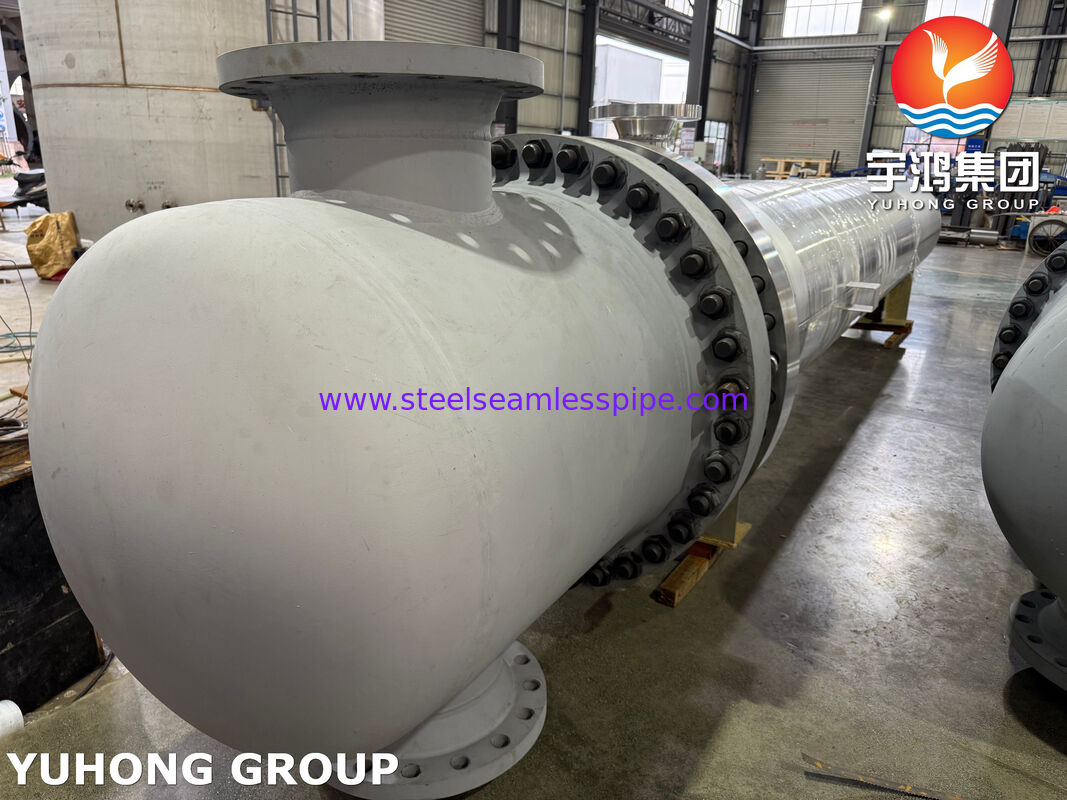 ASME U スタンプ付き AES 型浮動頭熱交換器 TP316Lチューブ