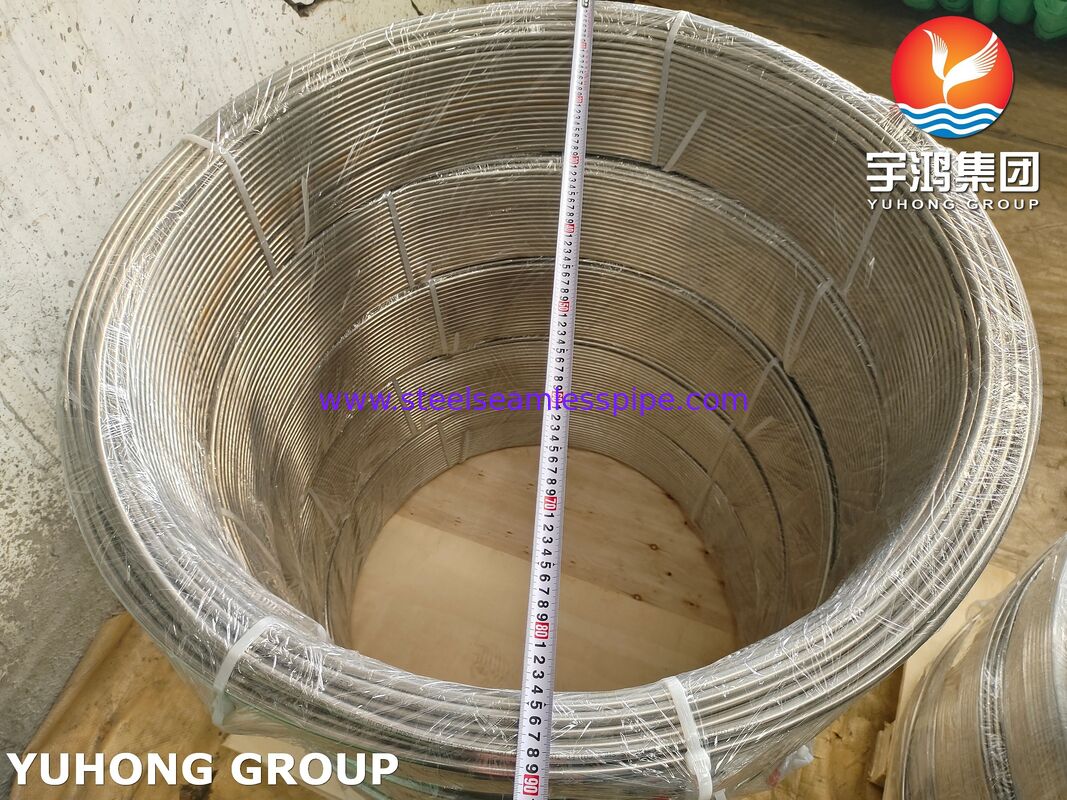 ステンレス鋼 鮮やかなアニールコイルチューブ ASTM A269 TP316 / TP316L 潜在的に腐食性のある環境のために