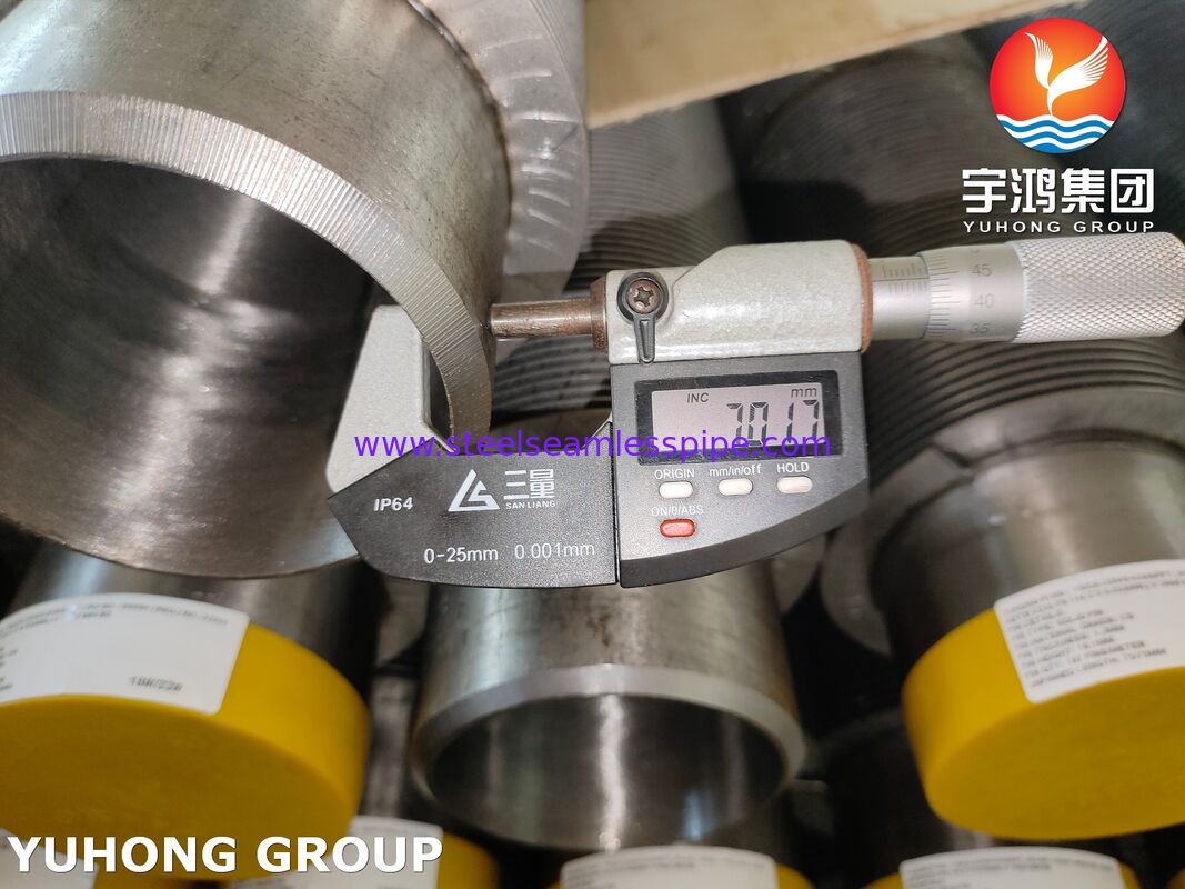 A335 P9 高温熱交換器用HFWフィニングチューブ 炭素鋼フィニング