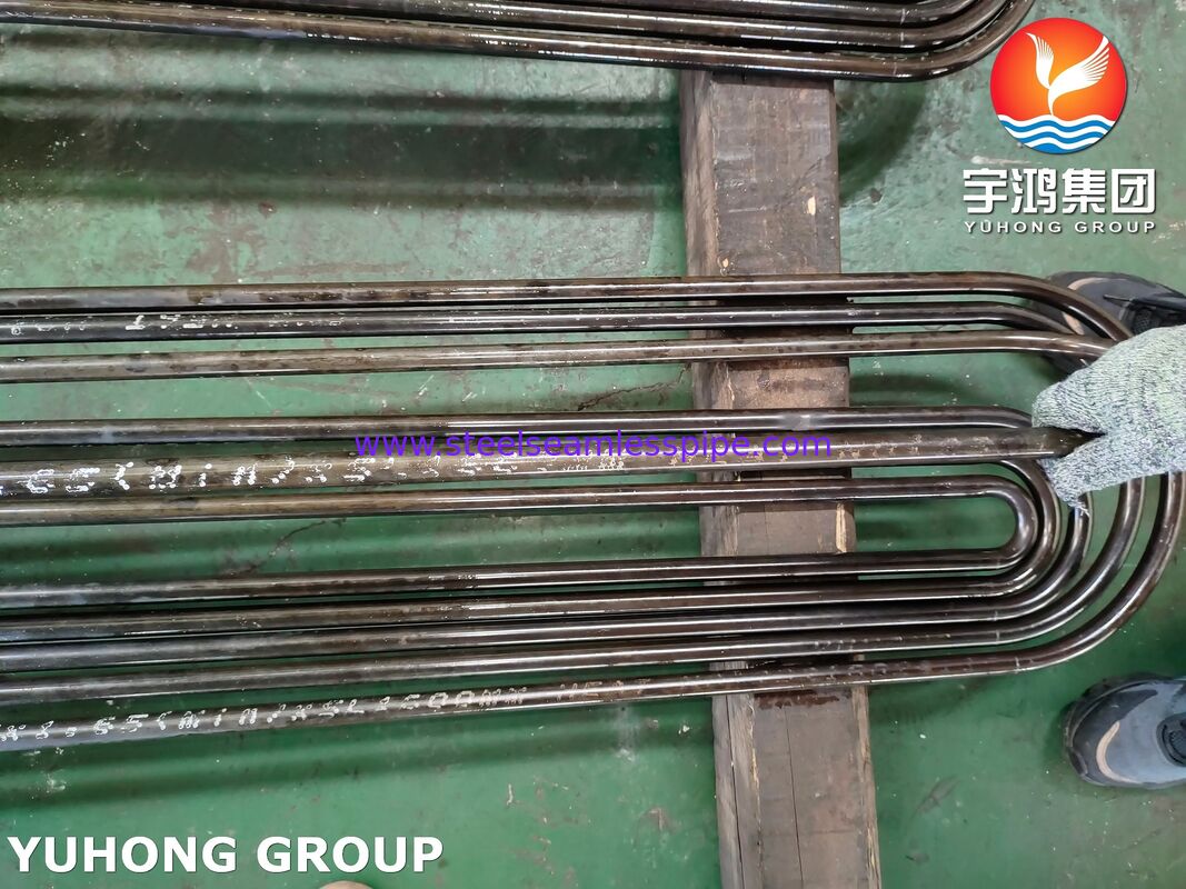 ASTM A213 T9 合金鋼熱交換管,核発電所用冷引型U-ベンド管