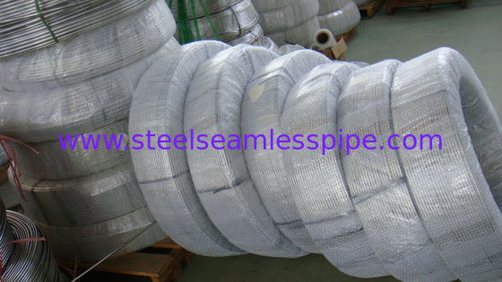 ステンレス鋼のコイルの管、ASTM A688 TP304/TP316Ti/TP321/TP347/TP310S のアニールされる磨かれた表面、明るい