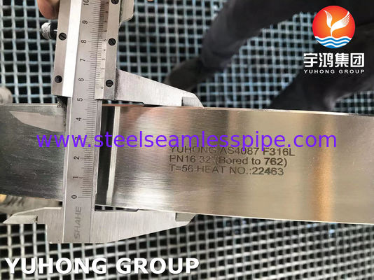 ステンレス鋼のフレンジのスライス ASTM A 182 GR F316L 水処理装置用