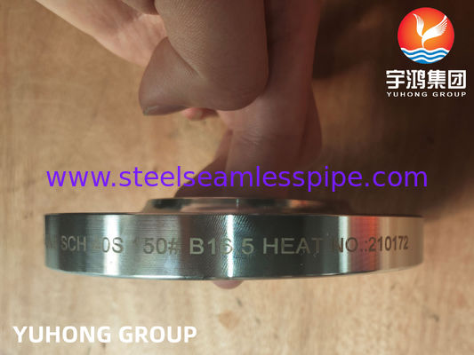 鋼鉄はASME ASTM BS DIN 1/4" CLに60"にCL CL 150のLBのCL 300のLBの600のLB 2500のLB RF FF 625 800 825フランジを付けたようになります