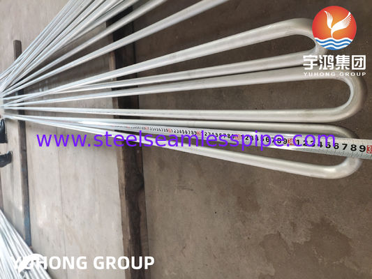 熱交換器の空気涼しいコンデンサーの継ぎ目が無い管100のと/HT/UT 100%PMIのためのステンレス鋼Uの曲がる管