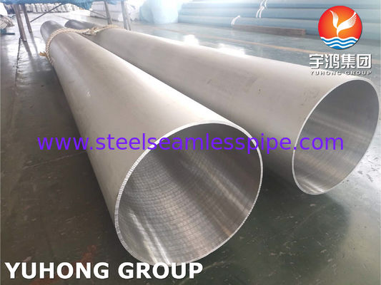 高精度のステンレス鋼の継ぎ目が無い管の二重鋼管PT HTのTP304/304L薄い壁と/UT /HT、6M//PC、12M/PC