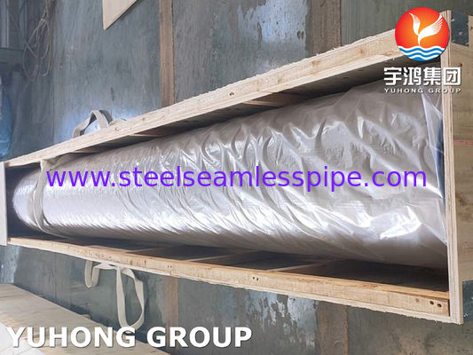 高精度のステンレス鋼の継ぎ目が無い管の二重鋼管PT HTのTP304/304L薄い壁と/UT /HT、6M//PC、12M/PC