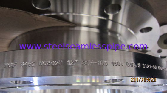 ASTM AB564の鋼鉄フランジ、C-276、MONEL 400、INCONEL 600、INCONEL 625、INCOLOY 800、INCOLOY 825、