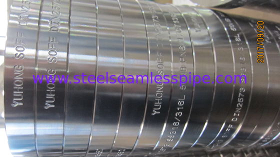 ASTM AB564の鋼鉄フランジ、C-276、MONEL 400、INCONEL 600、INCONEL 625、INCOLOY 800、INCOLOY 825、
