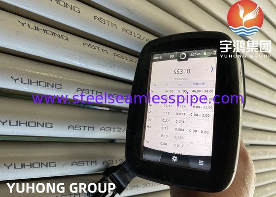 ASTM A312 TP310S (UNS S31008) ステンレス鋼のシームレスパイプ