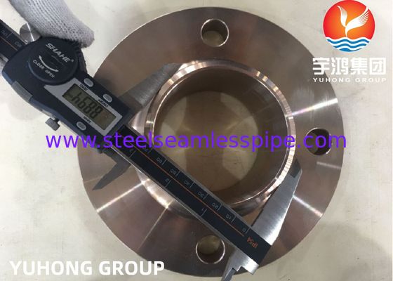 銅ニッケルのフランジ、ASTM B151 Uns C70600 C71500のCU NI 90/10フランジSOFF