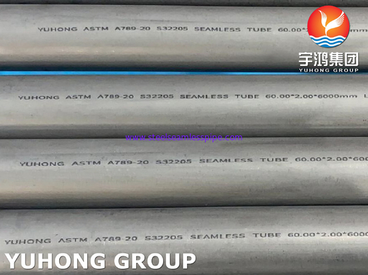複式アパートのステンレス鋼の管、ASTM A790、ASTM A928、S31803、S32750、S32760、S31254、254Mo、253MA