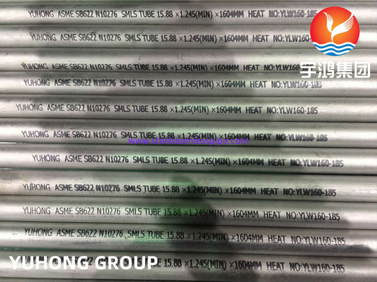 ASTM SB622 N10276 C276 ニッケル合金鋼管 15.88MM * 1.245MM * 1604MM