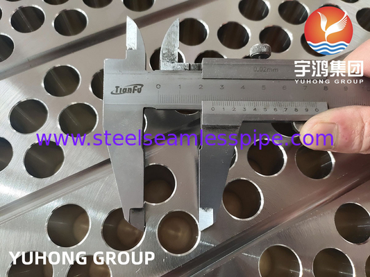ASTM A182 / ASME SA182 F316L ステンレス・スチール・チューブシート熱交換器部品