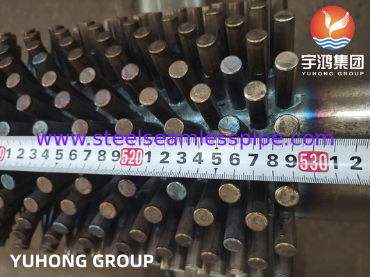 ASTM A213 T9 ALLOY STEEL FIN TUBE 熱交換器用ストップチューブ