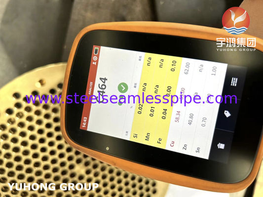 ASTM B171 C46400 精密加工された海軍の銅管表