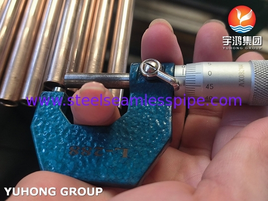 ASTM B111 C70600 コンデンサー,熱交換器用銅ニッケル管