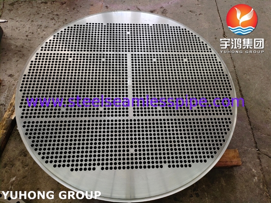 合金鋼管シート ASTM A335 ASME SA335 F5N OD 1761MM*182MM 2476HOLES*19.25MM 熱交換器用品