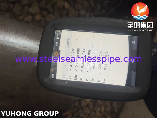 ASTM A335 / ASME SA335 P5 高温サービスのための合金鋼シームレスパイプ