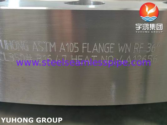 ASTM A105 ウェルドネック 鍛鋼製フランジ B16.5