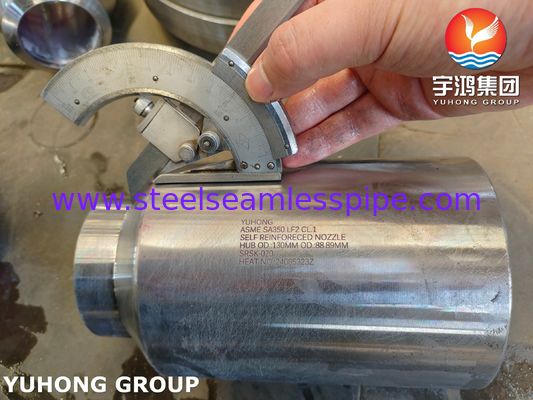 ASTM A350 LF2 Self Reinforeced Nozzle For Cryogenic Pressure Vessels and Systems
